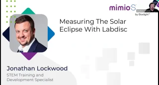 MimioSTEM - Measuring the Solar Eclipse with Labdisc thumbnail