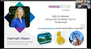 MimioSTEM - Silly Scribbles - Using the Scribble Tool in Tinkercad thumbnail
