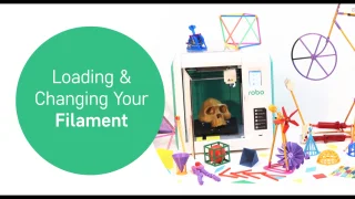 Robo E3  – Loading and Changing Your Filament thumbnail