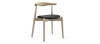 CH20 Elbow Chair Black/Solid Ash  image.