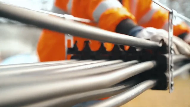 Installation of MC Cable into the MC Snake Tray® - Cable Management