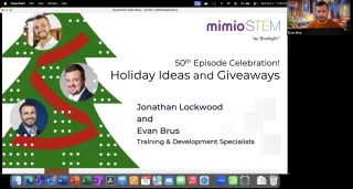 MimioSTEM - 50th Episode Celebration! - Holiday Ideas and Giveaways thumbnail