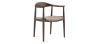 The Chair - PP501 - Reed Cord Seat Walnut image.