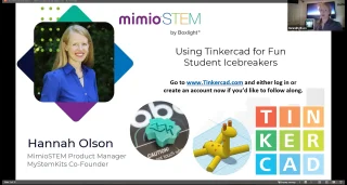 MimioSTEM - Using Tinkercad for Fun Student Ice Breakers thumbnail