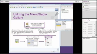 Using the MimioStudio Gallery video thumbnail