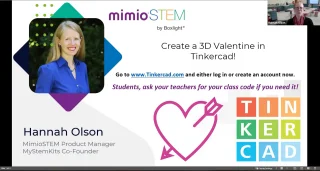 MimioSTEM - Create A 3D Valentine in Tinkercad thumbnail