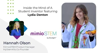 MimioSTEM - Inside the Mind of a Student Inventor Featuring Lydia Denton thumbnail