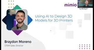 MimioSTEM - Using AI to Design 3D Models thumbnail