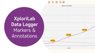 Xploris – XploriLab Data Logger - Markers and Annotations thumbnail