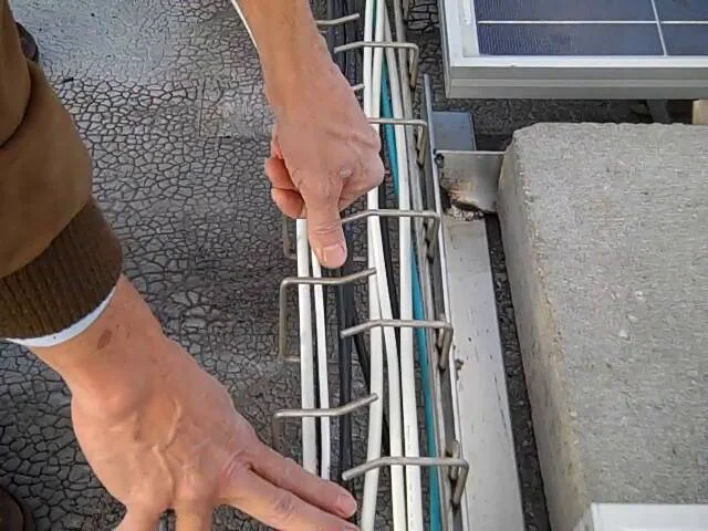 Snake Tray - Solar Installations - Data Center Systems, Inc