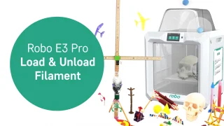 Robo E3 Pro – Load and Unload Filaments thumbnail