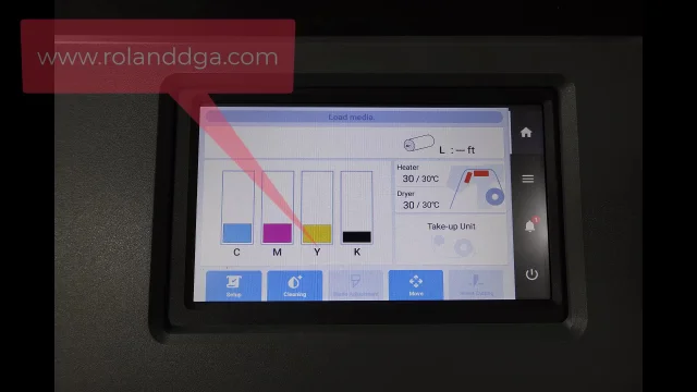 TrueVIS VG3 and SG3 - New Media Setup - TrueVIS Series Large