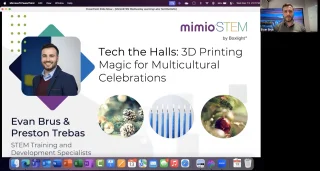 MimioSTEM - Tech the Halls: 3D Printing Magic for Multicultural Celebrations thumbnail