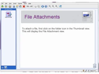 File attachments thumbnail