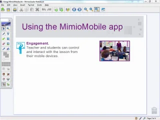 Using the MimioMobile app thumbnail