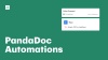 PandaDoc automations software