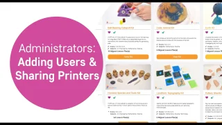 MyStemKits – Adding Users and Sharing Printers thumbnail